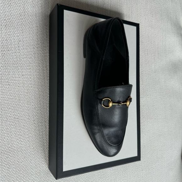 Gucci Black Leather Loafers - Picture 4 of 14